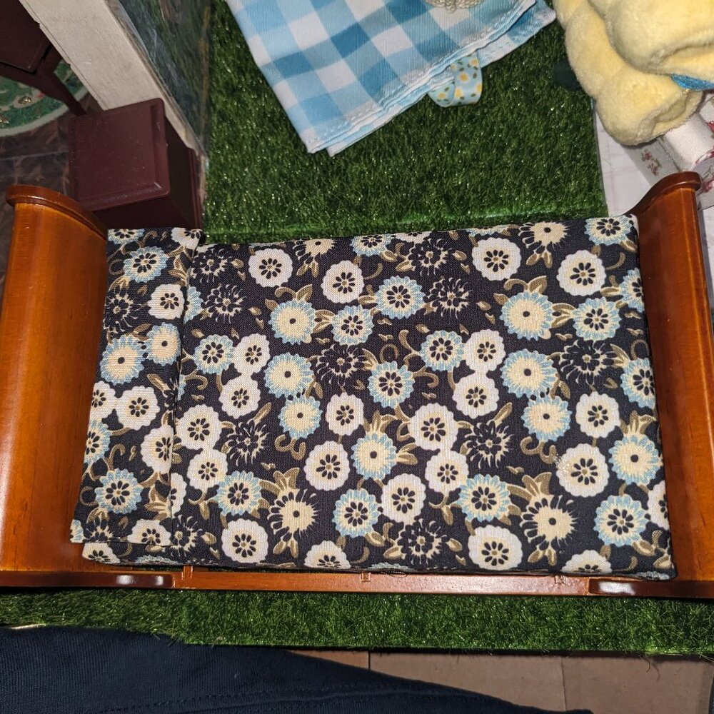 Nuimo sized wood doll bed